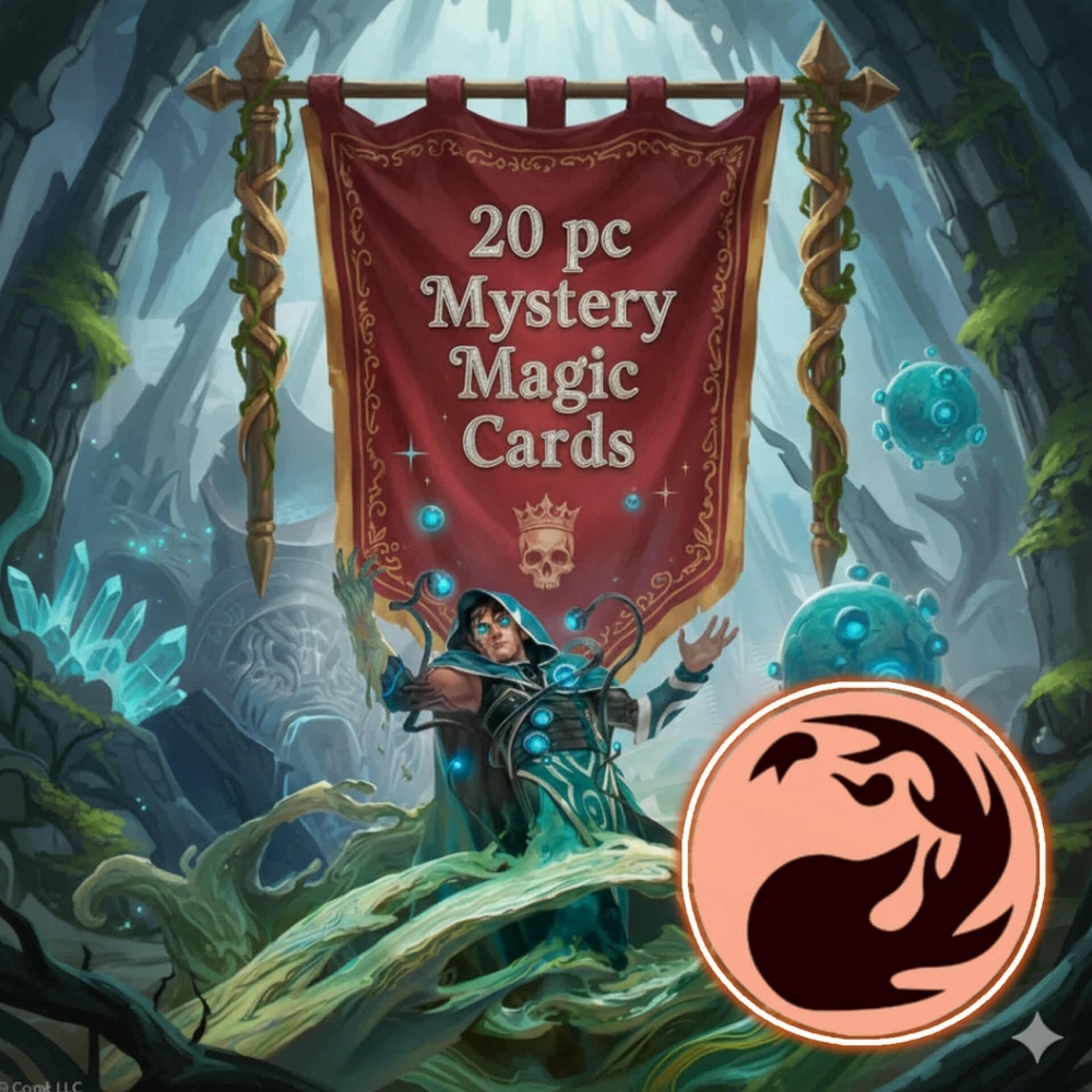 20 pack Mystery Red "Magic The Gathering" Cards